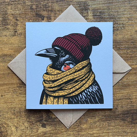 Robin & Raven - Greeting Card